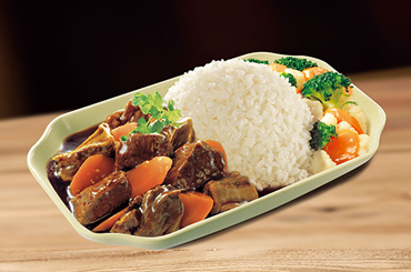 红烧牛肉饭