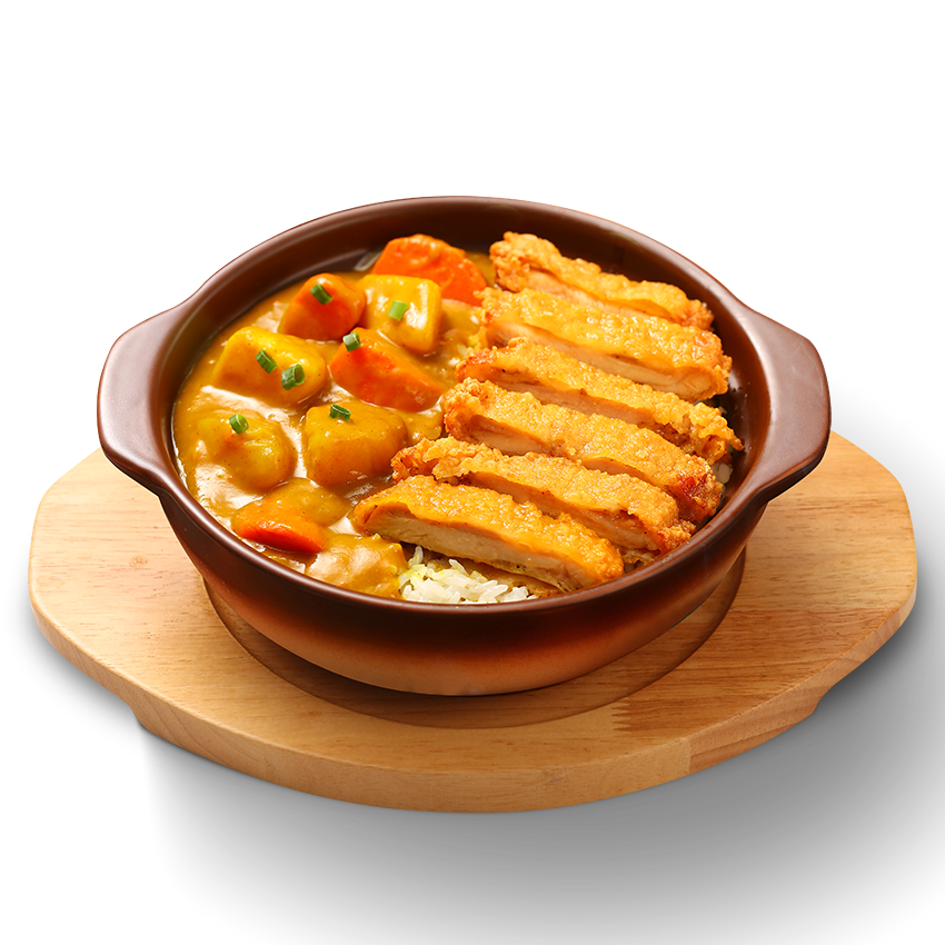 咖喱鸡排饭