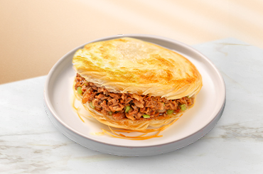 酥皮肉夹馍